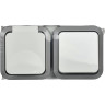Блок розетка + выключатель горизонтальный IEK TORS 16А IP55 белый TS-G10-6-55-V-K41